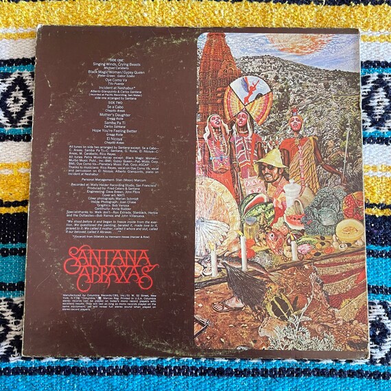 Santana Abraxas レコード70年初版当時物 SANTANA / Abraxas (LP) / Columbia | WAXPEND RECORDS