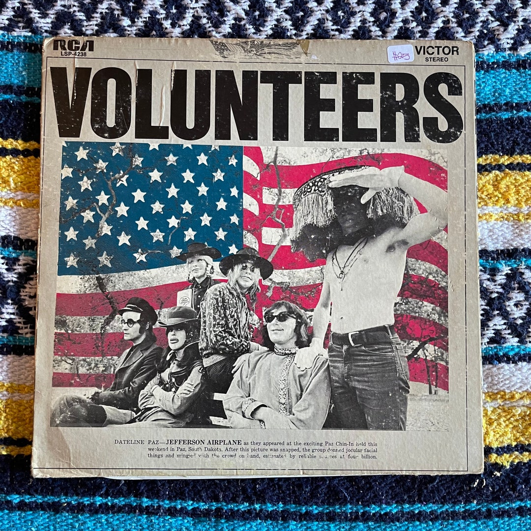 Jefferson Airplane-volunteers - Etsy Israel