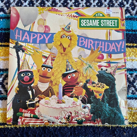 Sesame Street-happy Birthday - Etsy Finland
