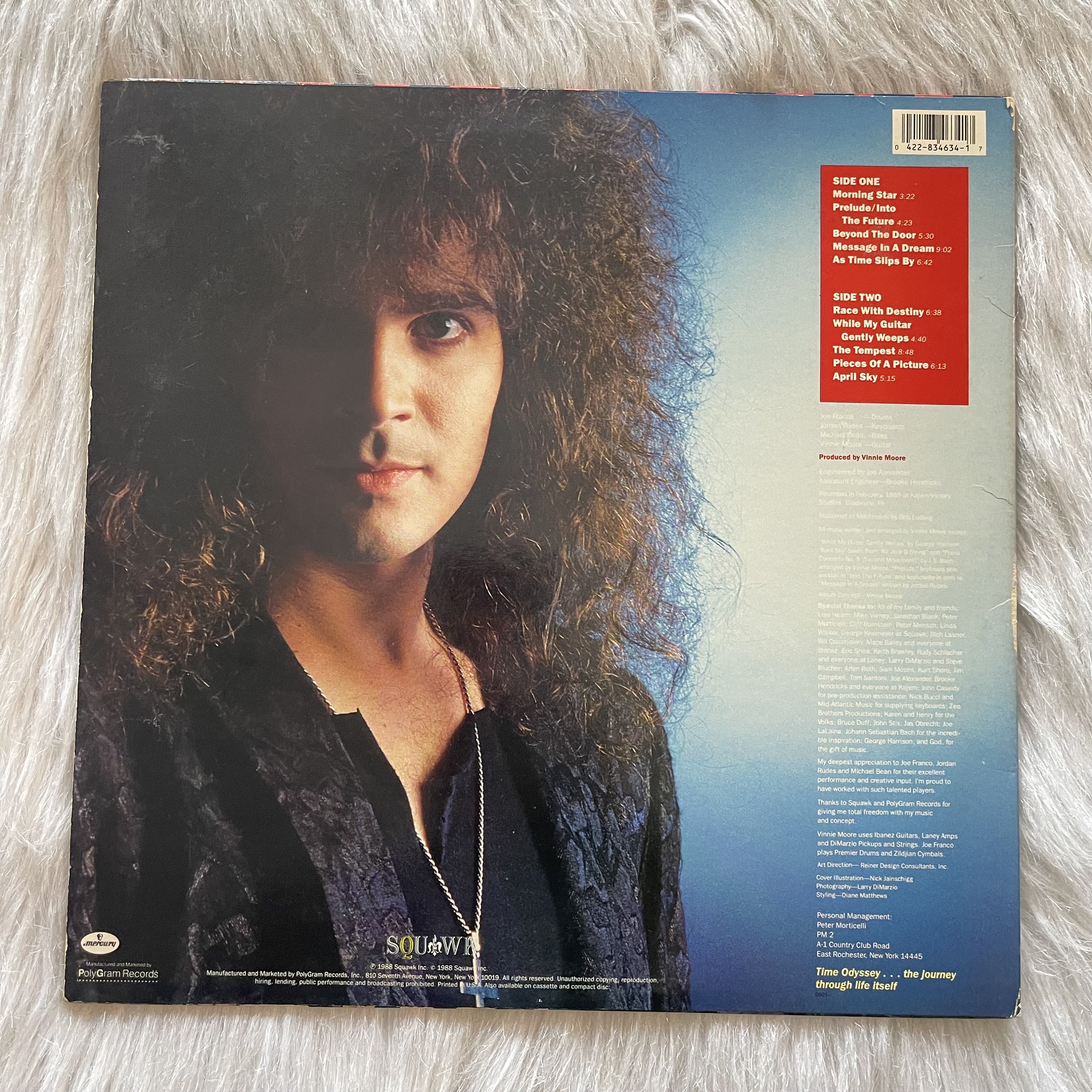 Vinnie Moore-time Odessey - Etsy