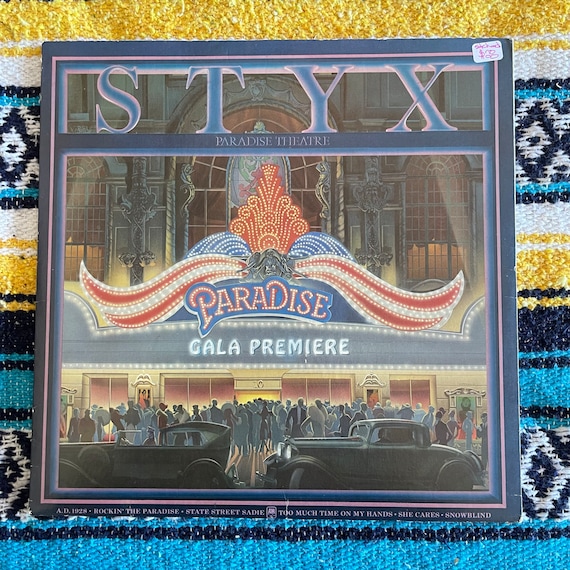 STYX PARADISE LPレコード GALA PREMIERE レトロ STYX PARADISE LPレコード GALA PREMIERE レトロ