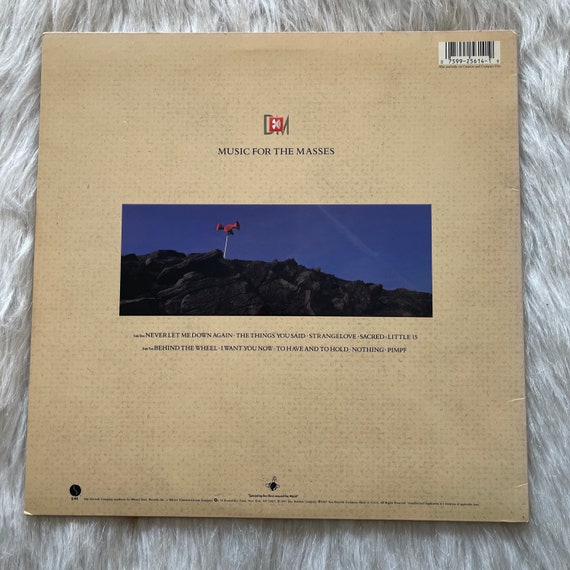 Depeche Mode-music for the Masses - Etsy