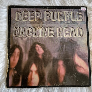 Rare 1974 Deep Purple Machine Head Warner Bros Records