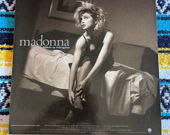 マドンナ　LIKE A VIRGIN　1984年 Warner 非売品 ポスター マドンナ LIKE A VIRGIN 1984年 Warner 非売品 ポスター（販促