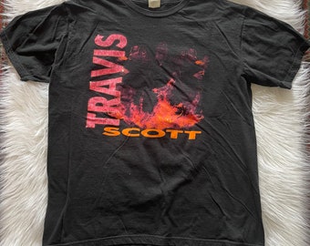 Pat Travers-Flames and Fire Tee