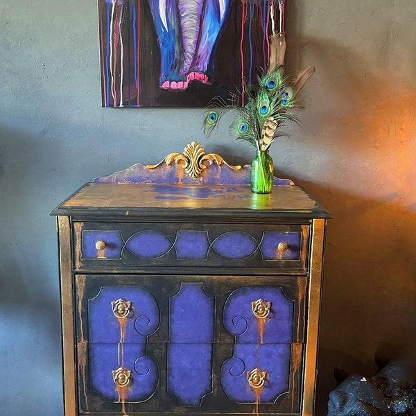 Painted Highboy Etsy