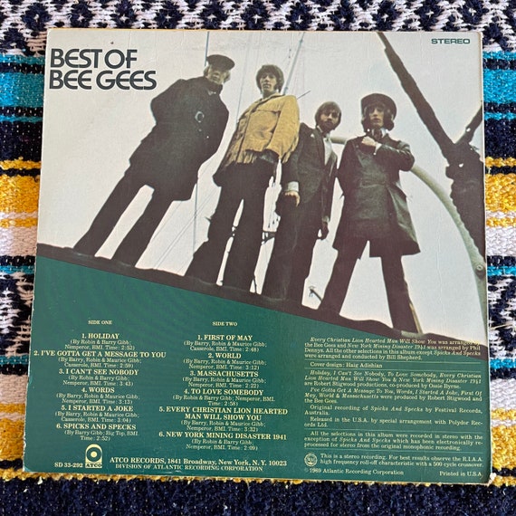 Bee Gees-best of Beegees - Etsy