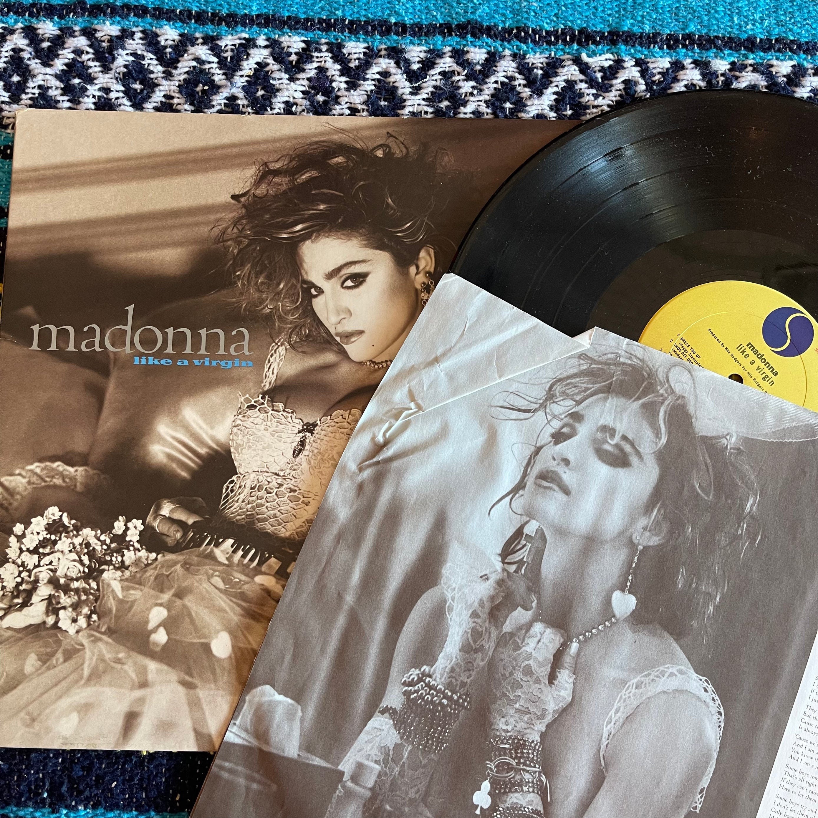 マドンナ LIKE A VIRGIN 1984年 Warner 非売品 ポスター（販促