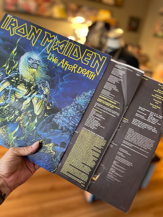 Iron Maiden-live After Death - Etsy
