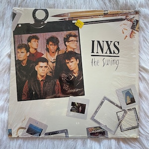 Vintage 1984 Vinyl LP Record the Swing Inxs Excellent