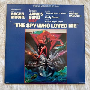 James Bond 007 The Spy Who Loved Me-Original Motion Picture Soundtrack