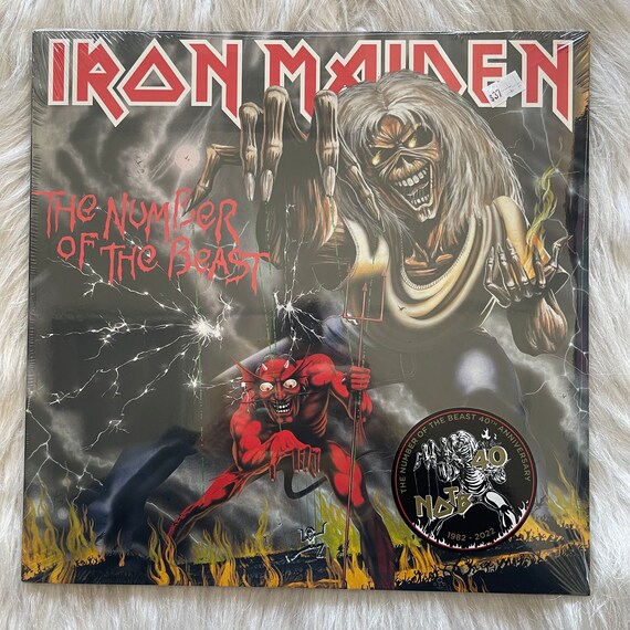 Iron Maiden / the Numbers of the Beast - Etsy