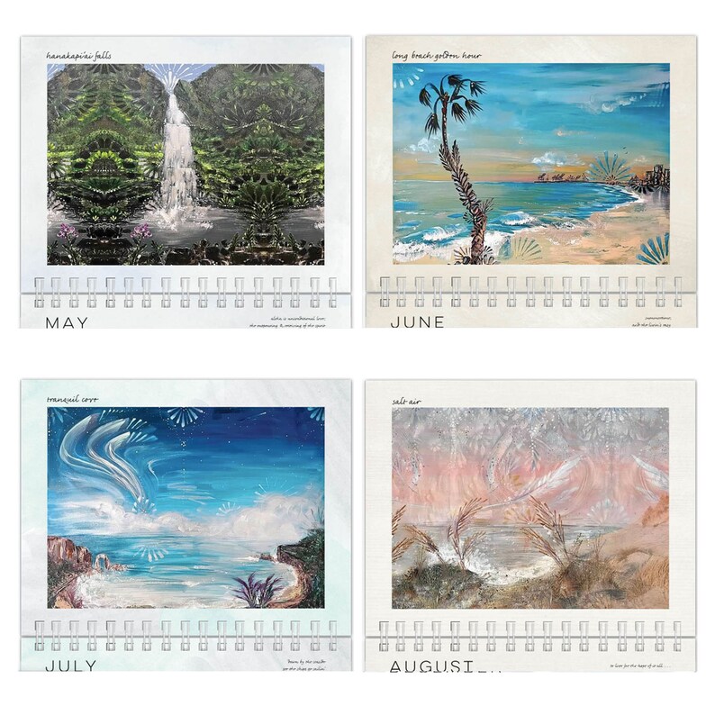 2024 Artwork Calendar Etsy