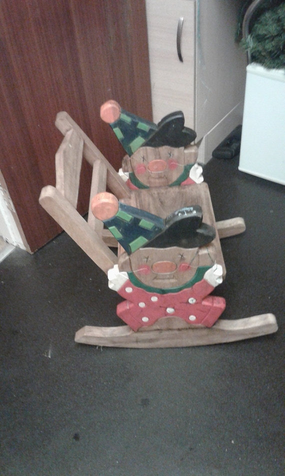 handmade childs rocking chair