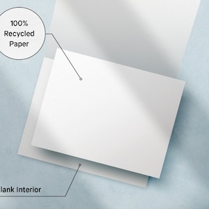 Blank White Cards and Envelopes, Printable, Perfect for Arts and Crafts, DIY 12 or 24 Eco-Friendly Note Cards image 8