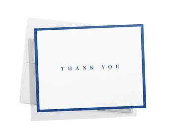Thank You Cards - Classic Thank You Card Set with Envelopes | Bulk Greeting Cards