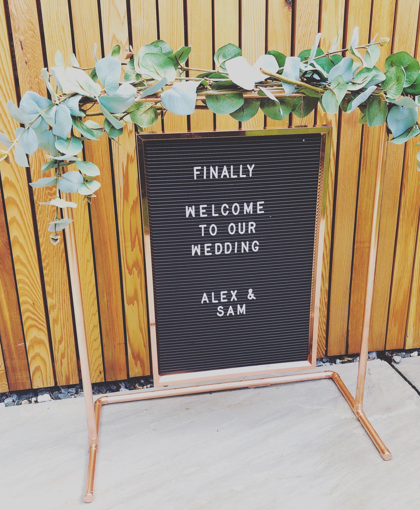 50cm x 60cm copper frame Etsy