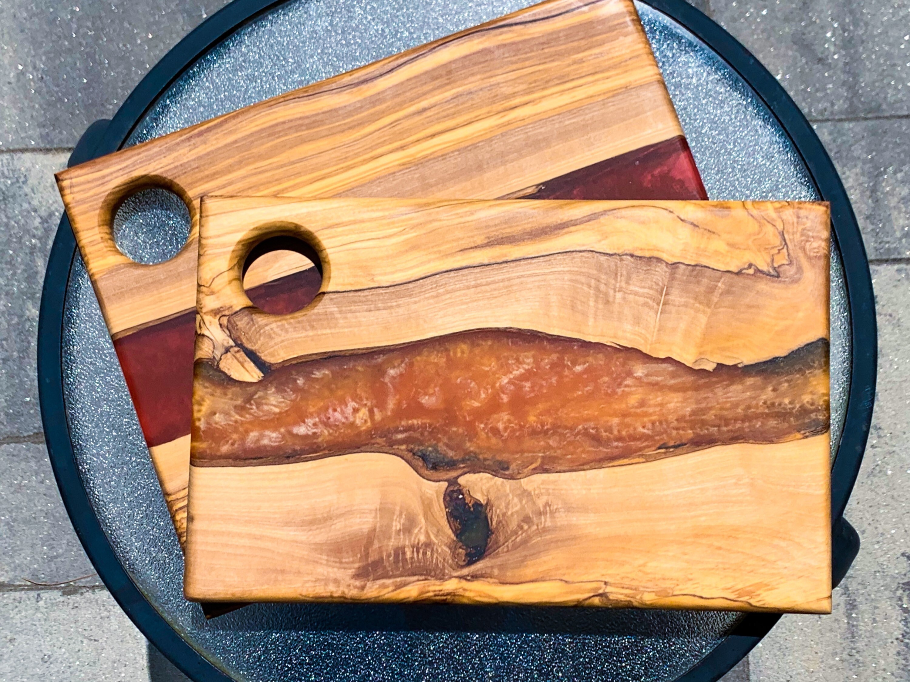 Olive Wood Charcuterie Board Etsy