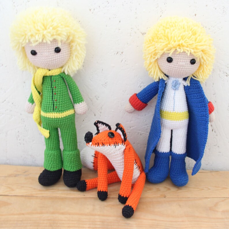 Stuffed Fox plush the Little Prince amigurumi PATTERN for baby | Etsy