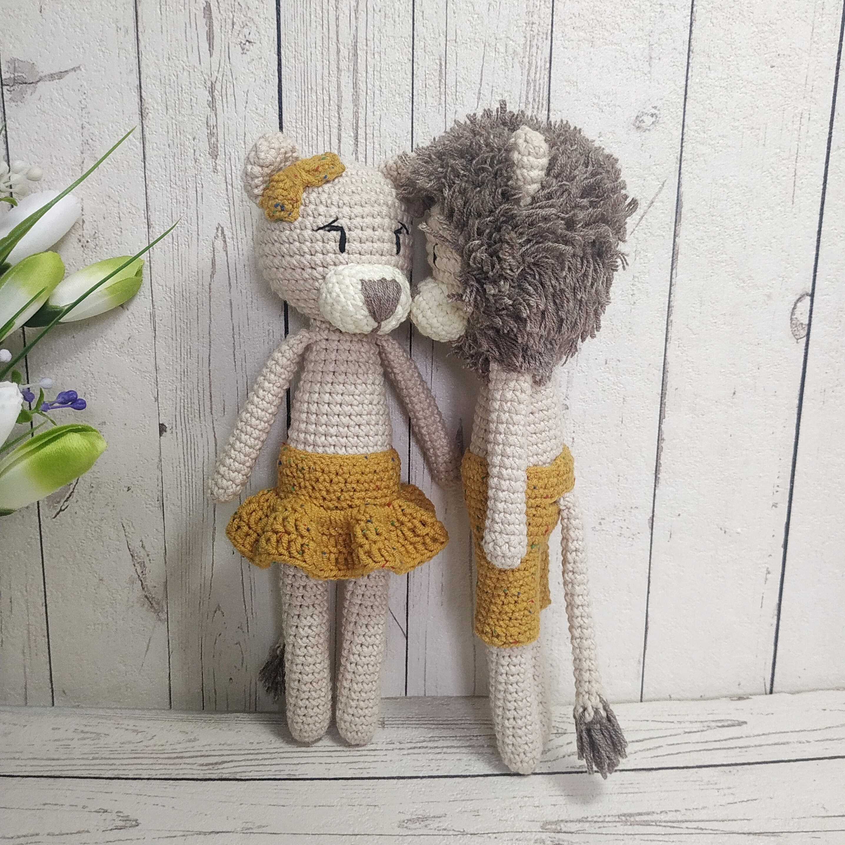 Lion King amigurumi PATTERN stuffed animals for woodland baby | Etsy