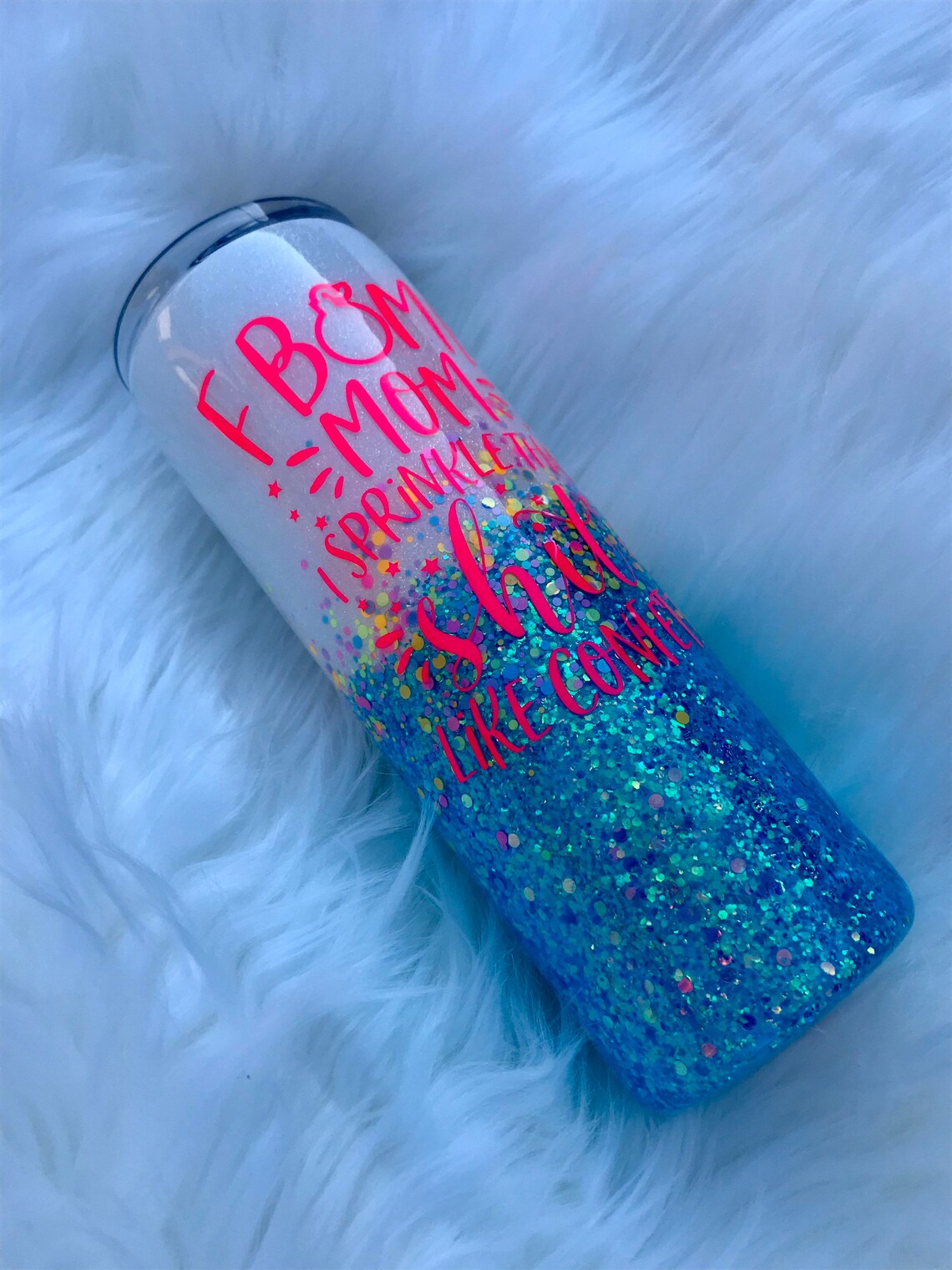 F Bomb Mom Tumbler