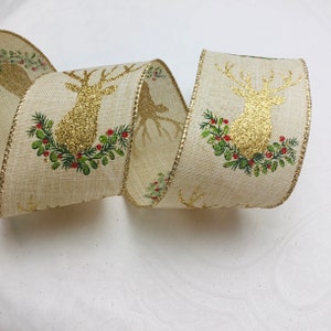 Gold Deer Head
