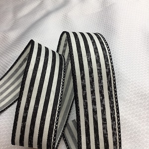 Black cabana stripe