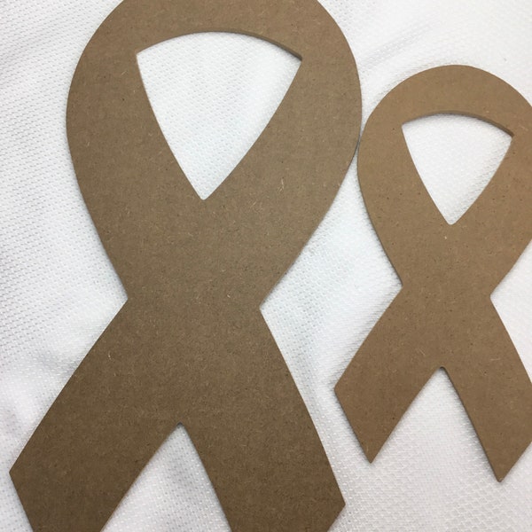 Breast Cancer Ribbon (This listing is a single item. Pictured together to show size difference. Choose your size at checkout.)