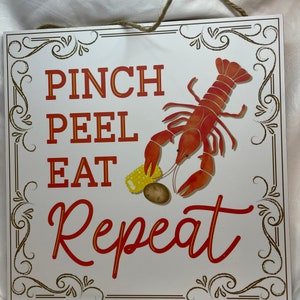 Pinch and Peel Langoestenbord kransbord / deurhanger