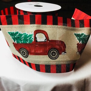 Red Farm Truck red and black