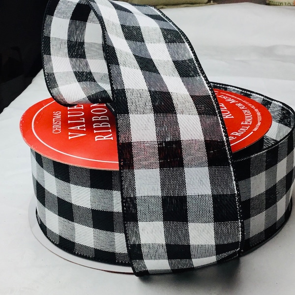 Buffalo Check Ribbon - Etsy