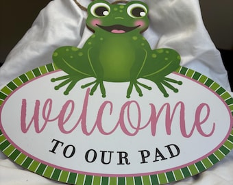 Rã na folha de lírio