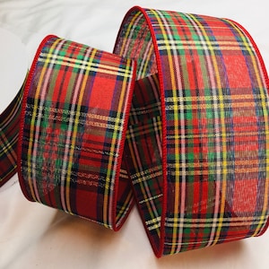 Traditionelles rotes Tartan Schottenkaro