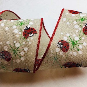 Ladybugs with red trim