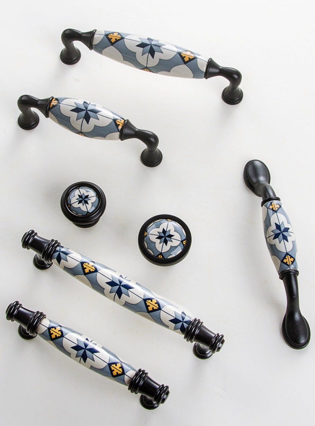 Vintage Handles Steel Handles Handles Door Etsy