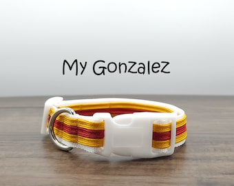 KC Chiefs Dog Collar: 3/4 Inch Wide Sports Fan Collar