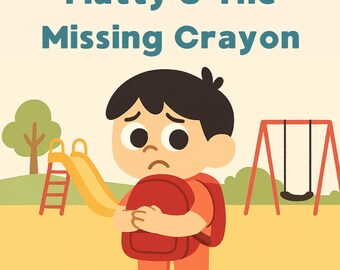 Matty & The Missing Crayon | Kids Digital Storybook PDF | Read-Aloud Preschool eBook | Emotional Learning Bedtime Story for Ages 3–6