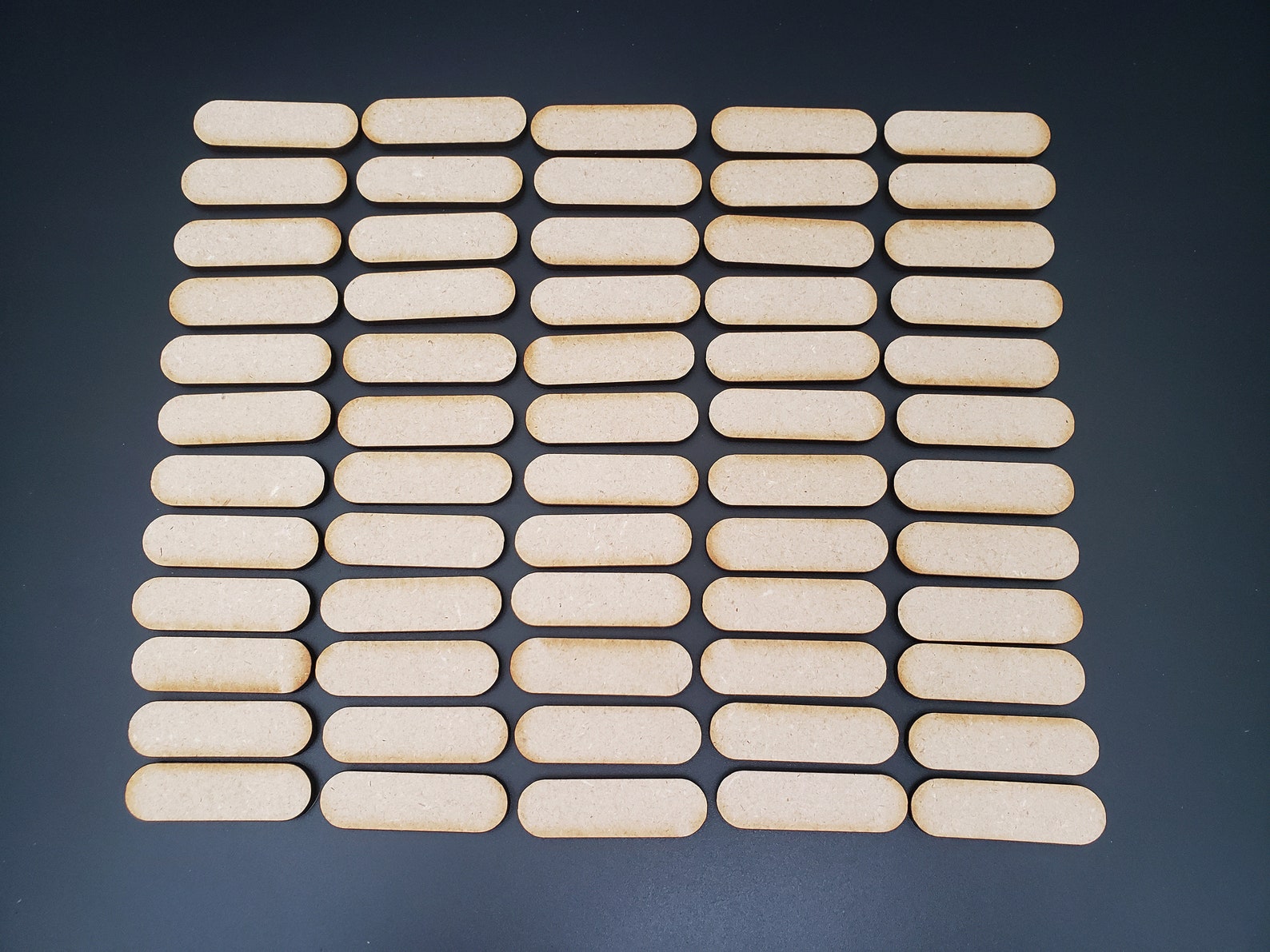 60x Blank MTG Counters MDF Ability Tokens Set Of 60 Magic Etsy