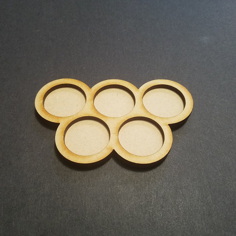 Movement Tray 10 x tight Squad for Warhammer 40k /& Others 25//32mm