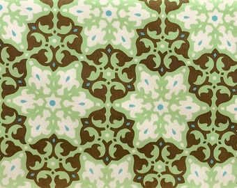 Daisy Chain by Amy Butler Fabric, Mosiac in col. Green, AB35, PRE-CUTS ONLY