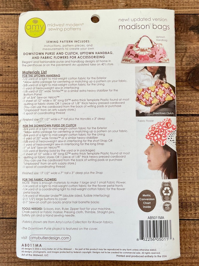 Amy Butler Sewing Patterns for Bags and Home Dec Etsy