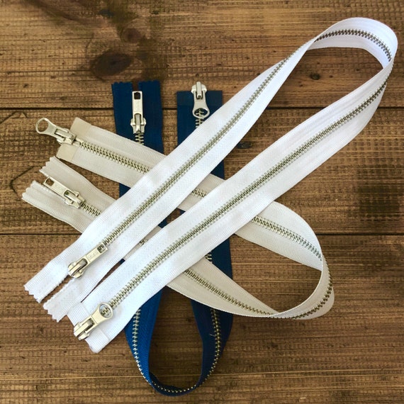 Dual separating shop zipper