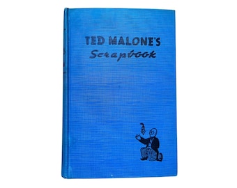 Ted malone's scrapbook collection of stories 1944 10th printing no dust jacket