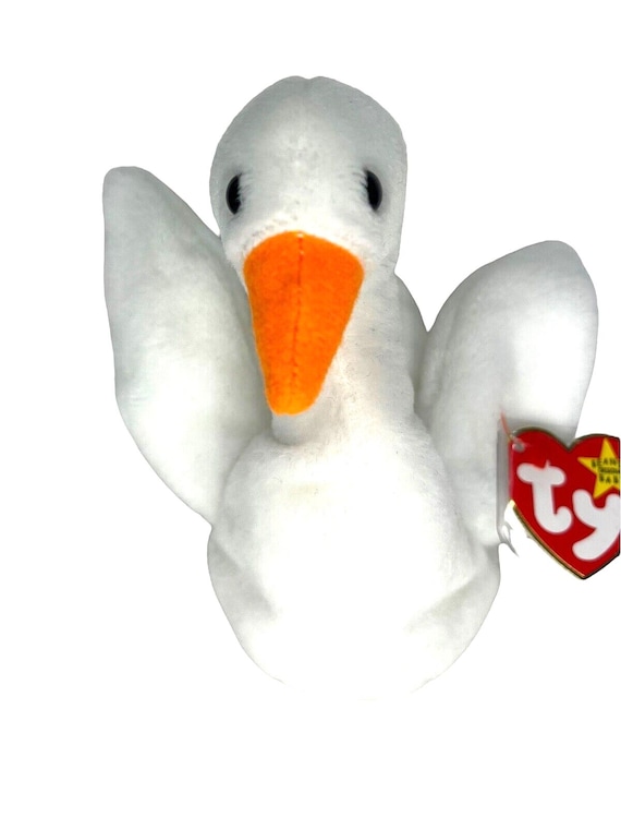 Ty Beanie Baby Gracie the Swan Inch) Pellets