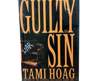Guilty as sin by tami hoag 1st edition hardcover