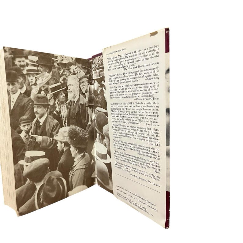 Bernard Shaw, vol. 2: 1898-1918: het streven naar macht door Michael Holroyd afbeelding 7