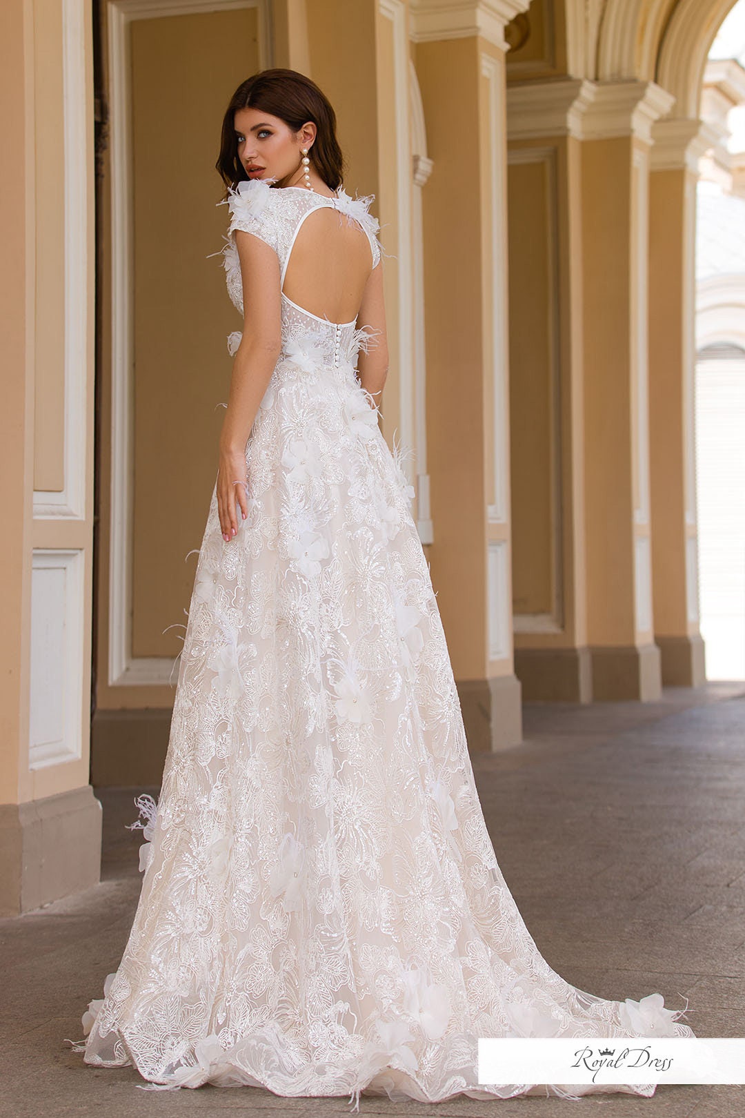 Wedding Dress 'kristen'/ Bridal Gown Wedding Dress Etsy