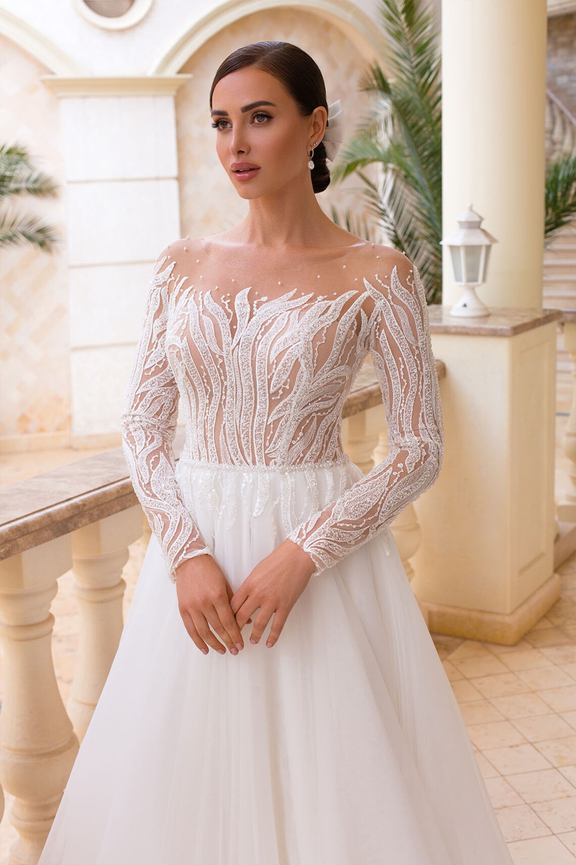 Wedding Dress 'ELVIRA'/ Bridal Gown Wedding Dress - Etsy