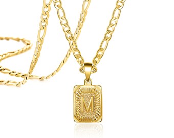 Letter M Pendant Etsy