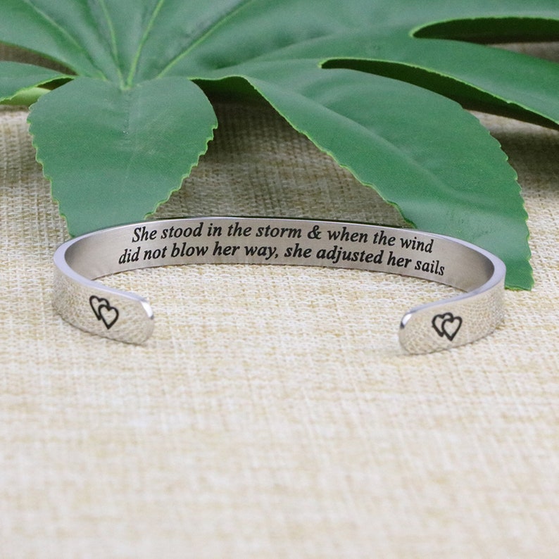 Joycuff Inspirational Bracelets for Women Friend Encouragement Etsy